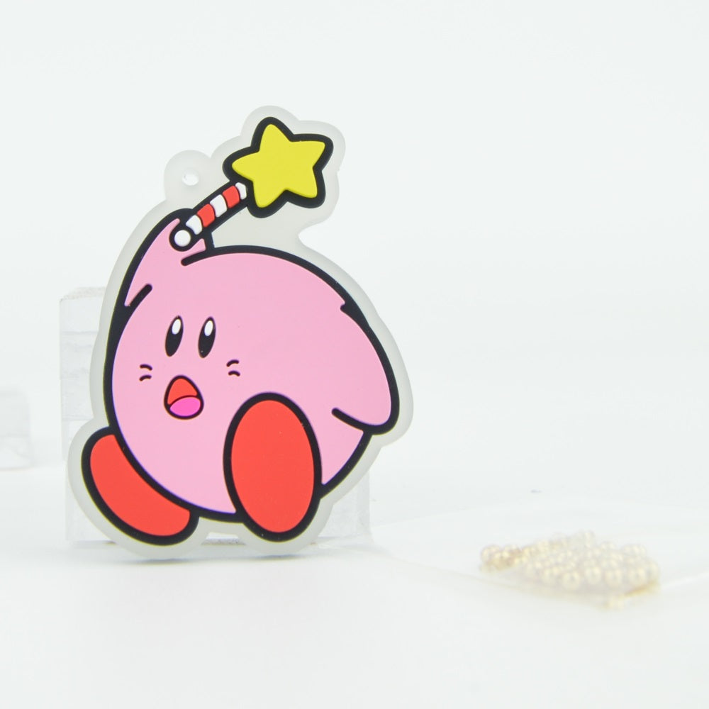 Nintendo Kirby Adventure Rubber Mascot Ensky Key Chain