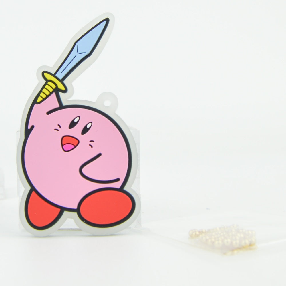 Nintendo Kirby Adventure Rubber Mascot Ensky Key Chain