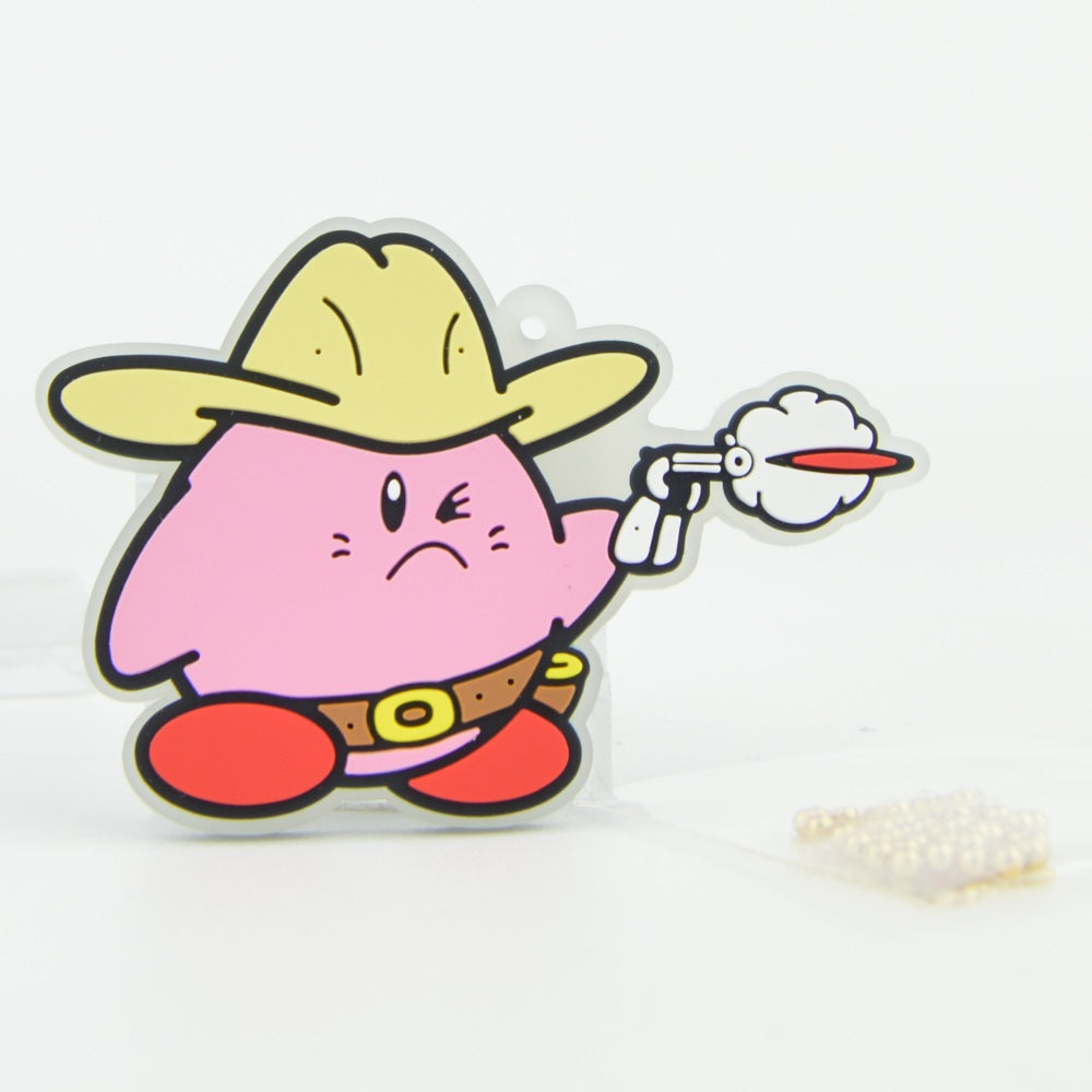 Nintendo Kirby Adventure Rubber Mascot Ensky Key Chain