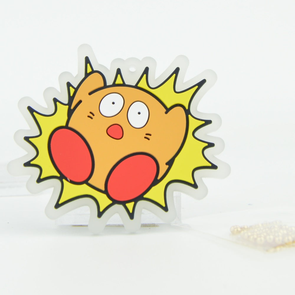 Nintendo Kirby Adventure Rubber Mascot Ensky Key Chain