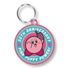 Kirby Pink Puffy Power 30th Anniversary Ensky 1.5-Inch Key Chain