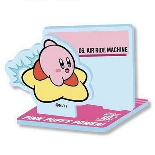Kirby Pink Puffy Power 30th Anniversary Acrylic Stand Ensky 3-Inch Collectible Toy