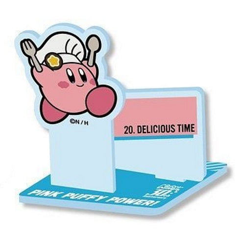 Kirby Pink Puffy Power 30th Anniversary Acrylic Stand Ensky 3-Inch Collectible Toy