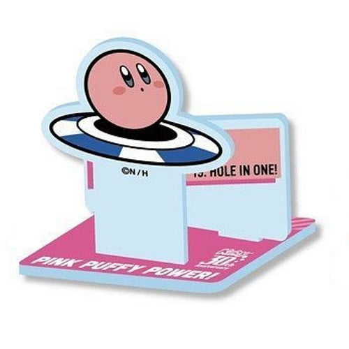 Kirby Pink Puffy Power 30th Anniversary Acrylic Stand Ensky 3-Inch Collectible Toy