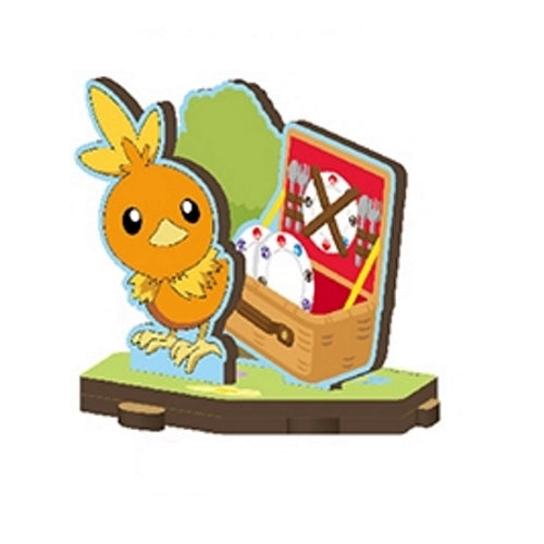 Pokemon MDF Wooden Construction Kit Ensky 3-Inch Wooden Figure Set