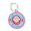 Kirby Pink Puffy Power 30th Anniversary Embroidery Vol. 03 Ensky 1.5-Inch Key Chain