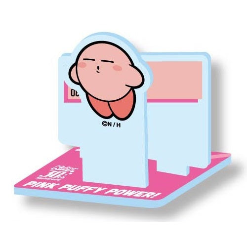 Kirby Pink Puffy Power 30th Anniversary Vol. 02 Acrylic Stand Ensky 3-Inch Collectible Toy