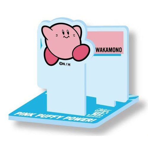 Kirby Pink Puffy Power 30th Anniversary Vol. 02 Acrylic Stand Ensky 3-Inch Collectible Toy