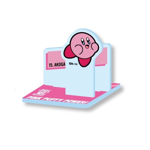 Kirby Pink Puffy Power 30th Anniversary Vol. 03 Acrylic Stand Ensky 3-Inch Collectible Toy