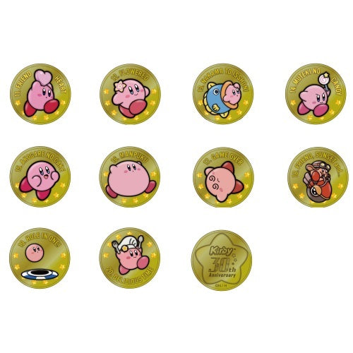 Kirby 30th Anniversary Medal Collection Vol. 02 Ensky 1-Inch Collectible Coin