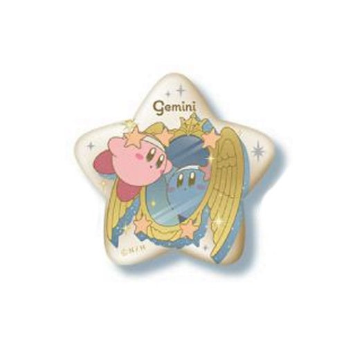 Kirby Horoscope Glitter Can Badge Ensky 1.5-Inch Collectible Pin