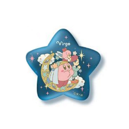 Kirby Horoscope Glitter Can Badge Ensky 1.5-Inch Collectible Pin