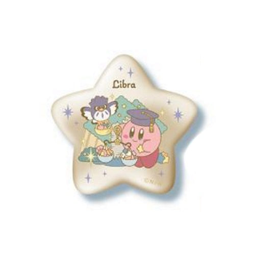 Kirby Horoscope Glitter Can Badge Ensky 1.5-Inch Collectible Pin