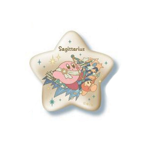 Kirby Horoscope Glitter Can Badge Ensky 1.5-Inch Collectible Pin