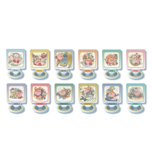 Kirby Horoscope Acrylic Stand Ensky 3-Inch Collectible Toy