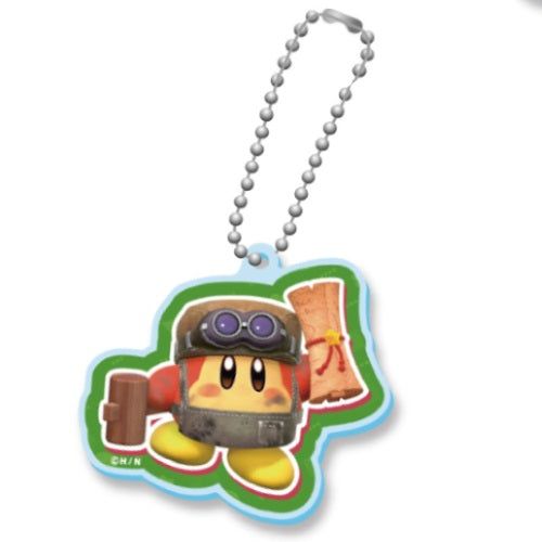 Kirby And The Forgotten Kingdom Acrylic Key Chain Ensky 1-Inch Collectible