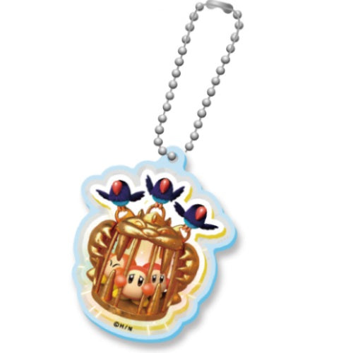 Kirby And The Forgotten Kingdom Acrylic Key Chain Ensky 1-Inch Collectible