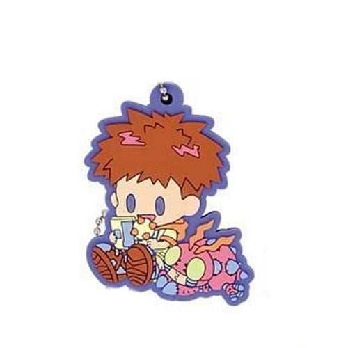 Digimon Adventure Sweets Rubber Mascot Ensky 2.5-Inch Key Chain
