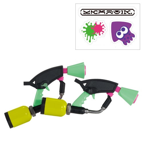 Nintendo Splatoon Weapon Collection With Sticker Bandai 2.5-Inch Collectible Toy