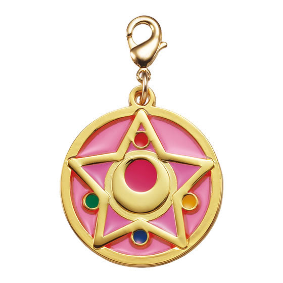 Sailor Moon Stained Glass Charm Bandai Key Chain