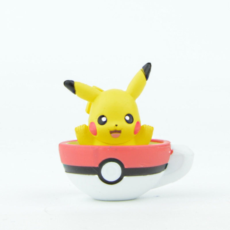 Pokemon Tea Cup Time Bandai Mascot 2-Inch Mini-Figure