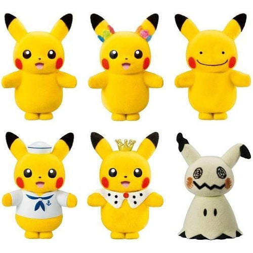 Pokemon Pokemofu 3-Inch Flocked Bandai Mini-Figure