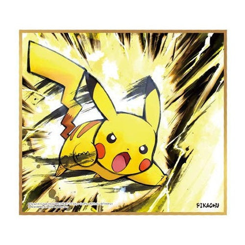 Pokemon Shikishi Art Board Bandai Collectible Picture
