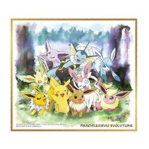 Pokemon Shikishi Art Board Bandai Collectible Picture