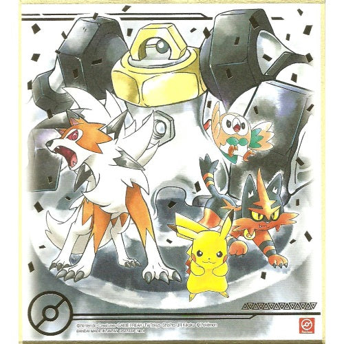 Pokemon Shikishi Art Board Vol. 04 Bandai Collectible Picture