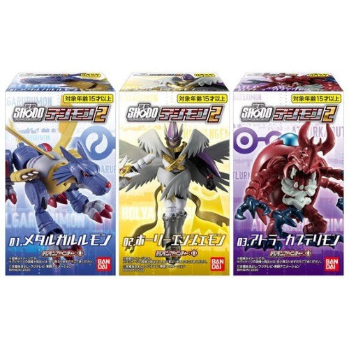 Digimon Shodo Vol. 02 Bandai 3-Inch Mini-Figure
