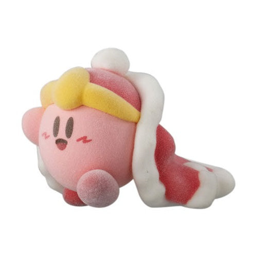 Kirby Pupupu Friends Flocked Fuzzy Bandai 1.5-Inch Mini-Figure