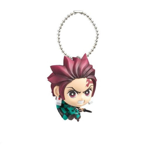 Demon Slayer Deformed Mascot Bandai 1.5-Inch Key Chain Mini-Figure