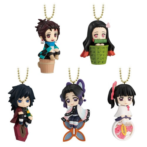 Demon Slayer Twinkle Dolly Vol. 02 Bandai 2-Inch Key Chain Mini-Figure