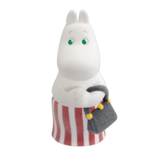 Moomin Doll Collection Flocked Fuzzy Bandai 3-Inch Mini-Figure