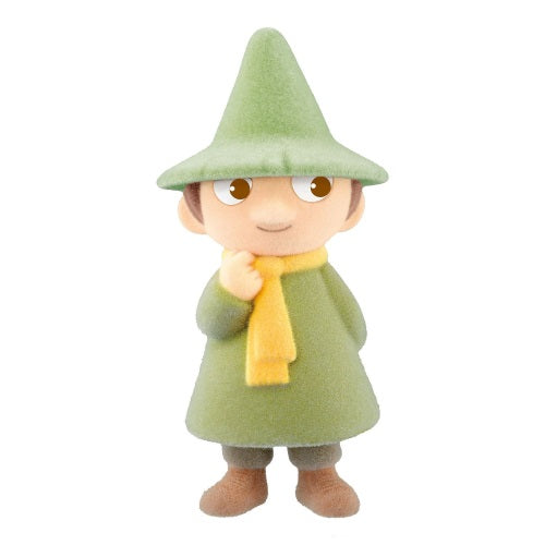Moomin Doll Collection Flocked Fuzzy Bandai 3-Inch Mini-Figure