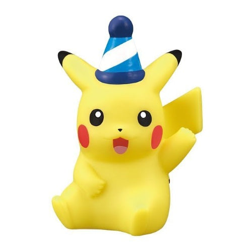 Pokemon Pikachu Gathering Pika Pika Bandai 1-Inch Finger Puppet Mini-Figure