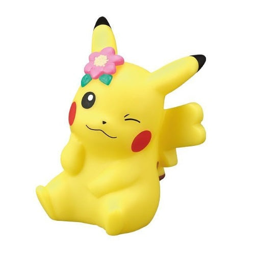 Pokemon Pikachu Gathering Pika Pika Bandai 1-Inch Finger Puppet Mini-Figure