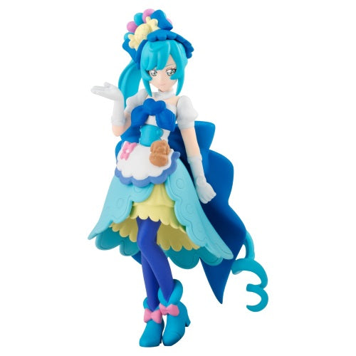 Delicious Party Pretty Cure Cutie Figure Vol. 01 Bandai 4-Inch Mini-Figure
