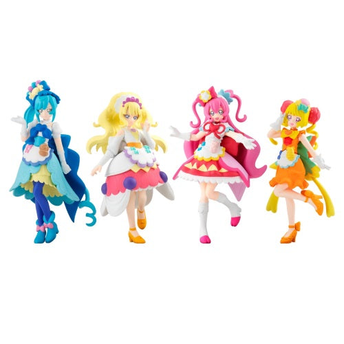 Delicious Party Pretty Cure Cutie Figure Vol. 01 Bandai 4-Inch Mini-Figure