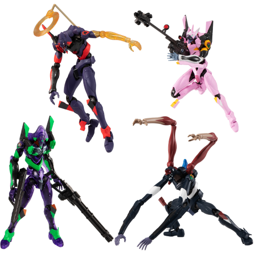 Eva-Frame Rebuild Of Evangelion Vol. 04 Bandai 4-Inch Collectible Toy