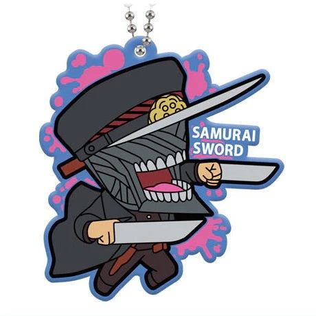 Chainsaw Man Variation Rubber Mascot Bandai 1.5-Inch Key Chain