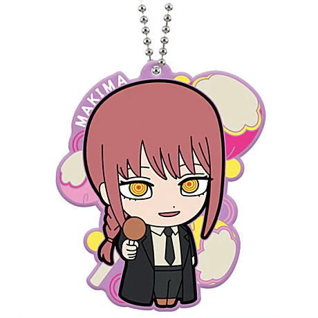 Chainsaw Man Variation Rubber Mascot Bandai 1.5-Inch Key Chain