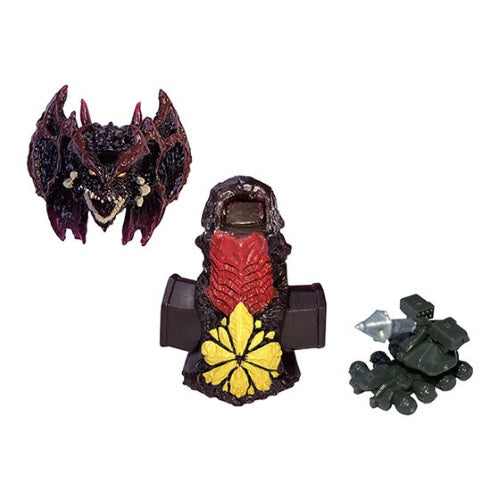 Godzilla Destroyah Build A Figure Toho HGX Bandai 3-Inch Mini-Figure