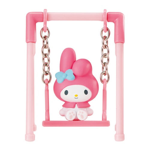 Sanrio Characters Blancblanc Swing Set Bandai 3-Inch Collectible Mini-Figure