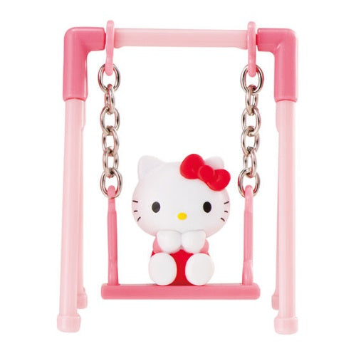 Sanrio Characters Blancblanc Swing Set Bandai 3-Inch Collectible Mini-Figure