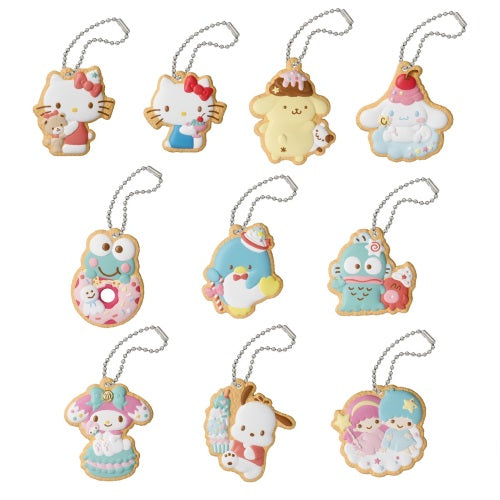 Sanrio Characters Cookie Charmcot Bandai 1.5-Inch Key Chain
