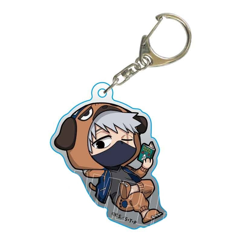 Naruto Shippuden Kigurumi Pajamas Trading Strap Bellhouse 2-Inch Key Chain