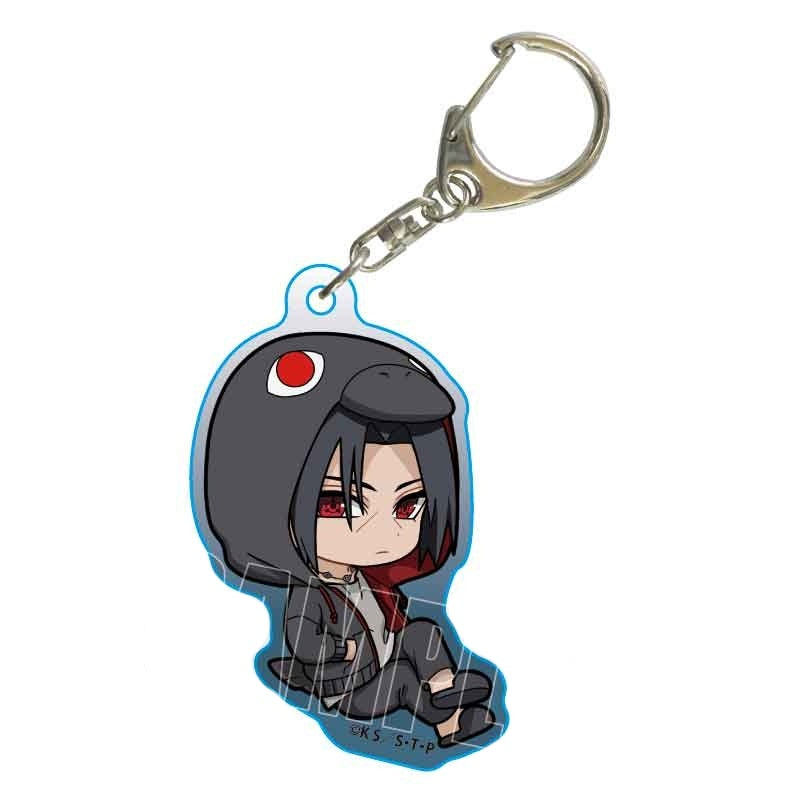 Naruto Shippuden Kigurumi Pajamas Trading Strap Bellhouse 2-Inch Key Chain