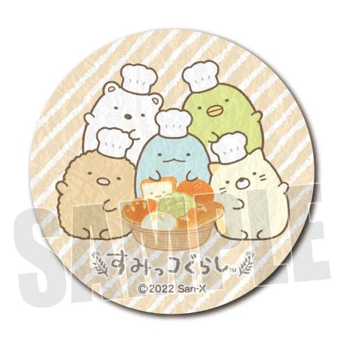 San-x Sumikko Gurashi Can Badge Bakery Bellhouse 1.5-Inch Collectible Pin