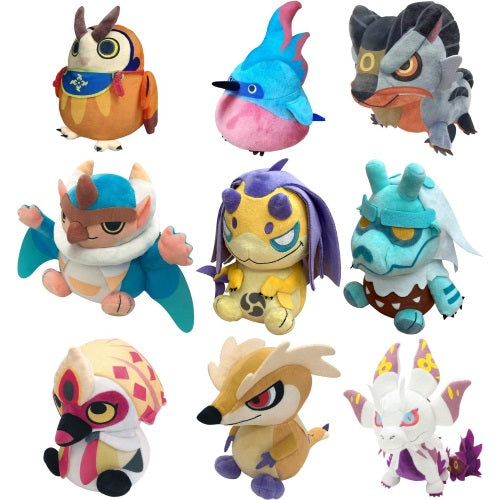 Capcom Monster Hunter Deformed 6-Inch Stuffed Plush Doll